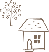 家と木イラスト